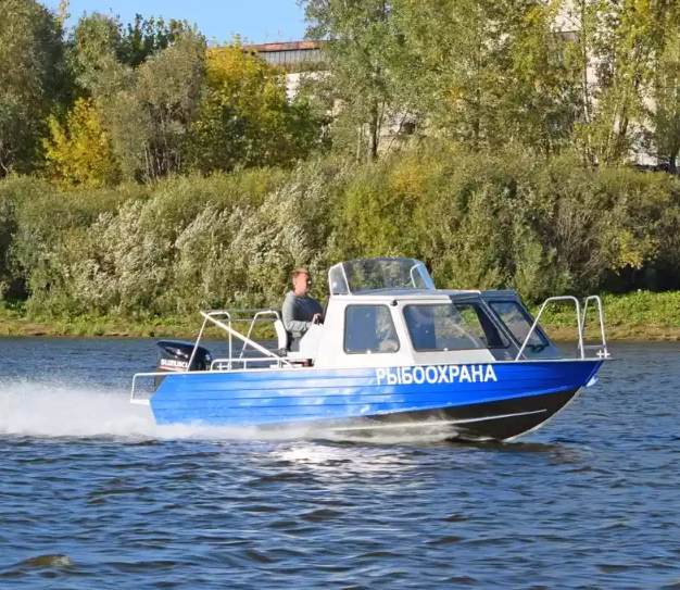 Алюминиевый катер Неман 550 с каютой в Петрозаводске