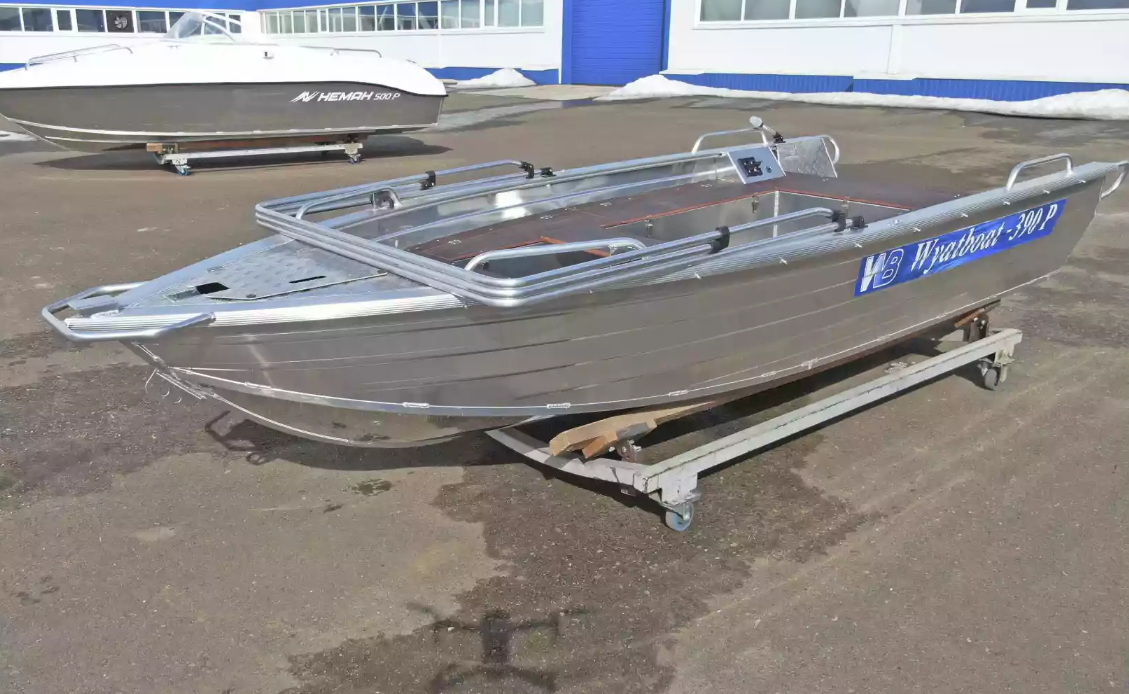 Алюминиевая лодка Wyatboat-390РМ в Петрозаводске