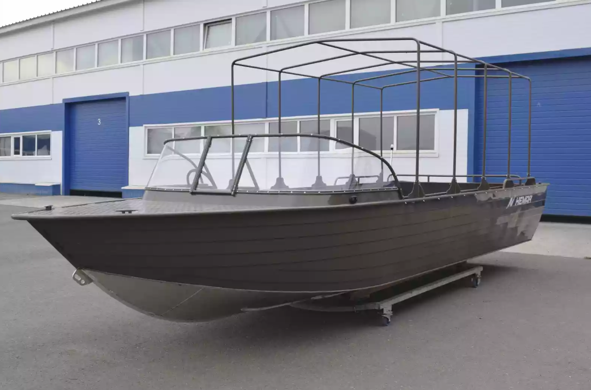 Алюминиевый катер Wyatboat-700 в Петрозаводске