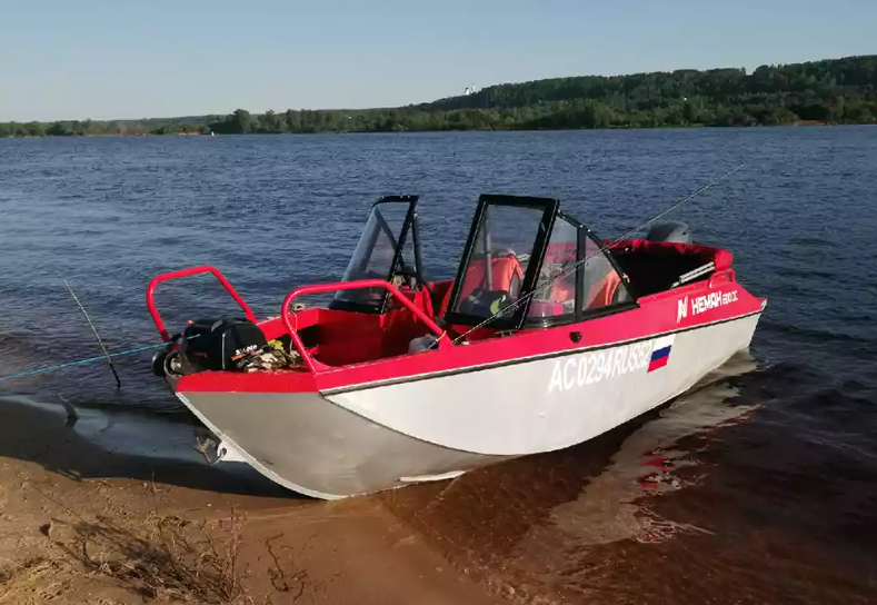Алюминиевый катер Неман-500 DC в Петрозаводске