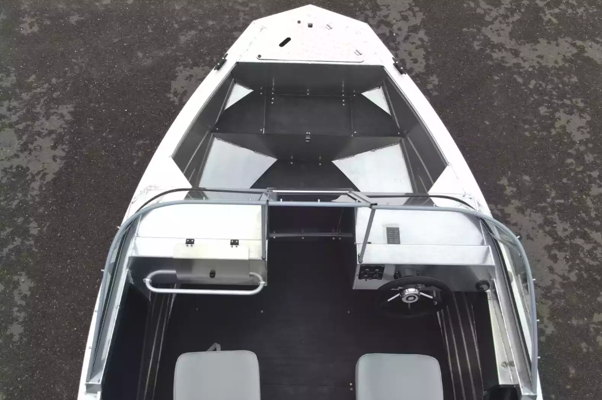 Алюминиевый катер Неман-450 DC NEW без покраски в Петрозаводске