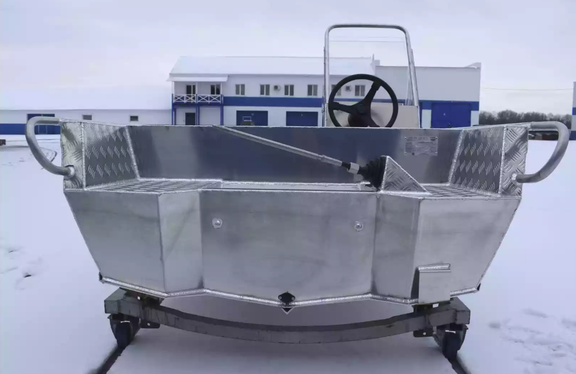 Алюминиевая лодка Wyatboat-390 C в Петрозаводске