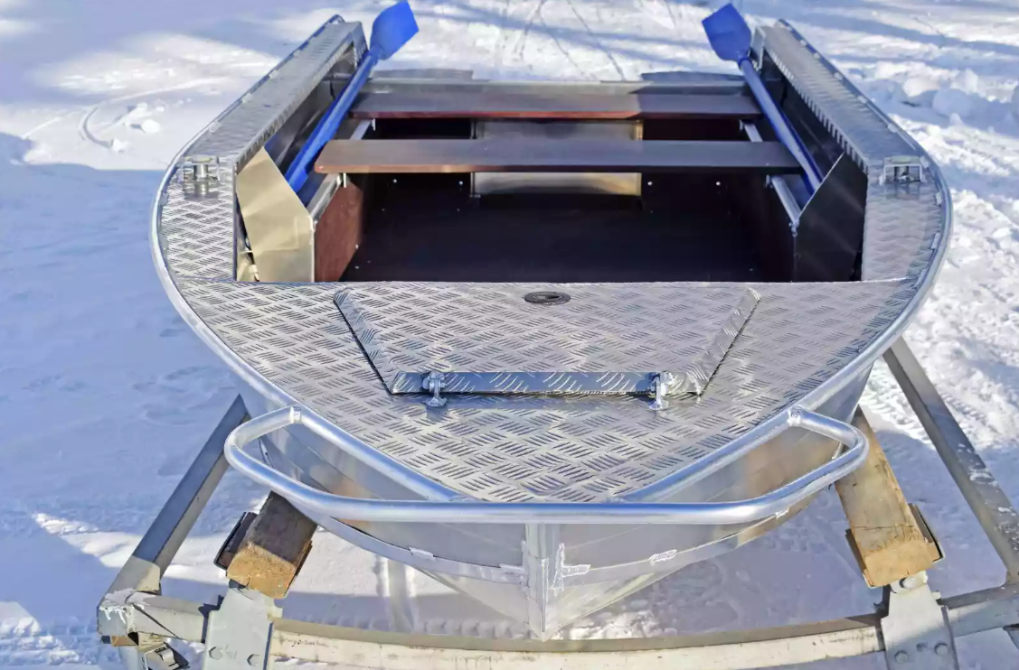 Алюминиевая лодка Wyatboat-370 Р PRO в Петрозаводске