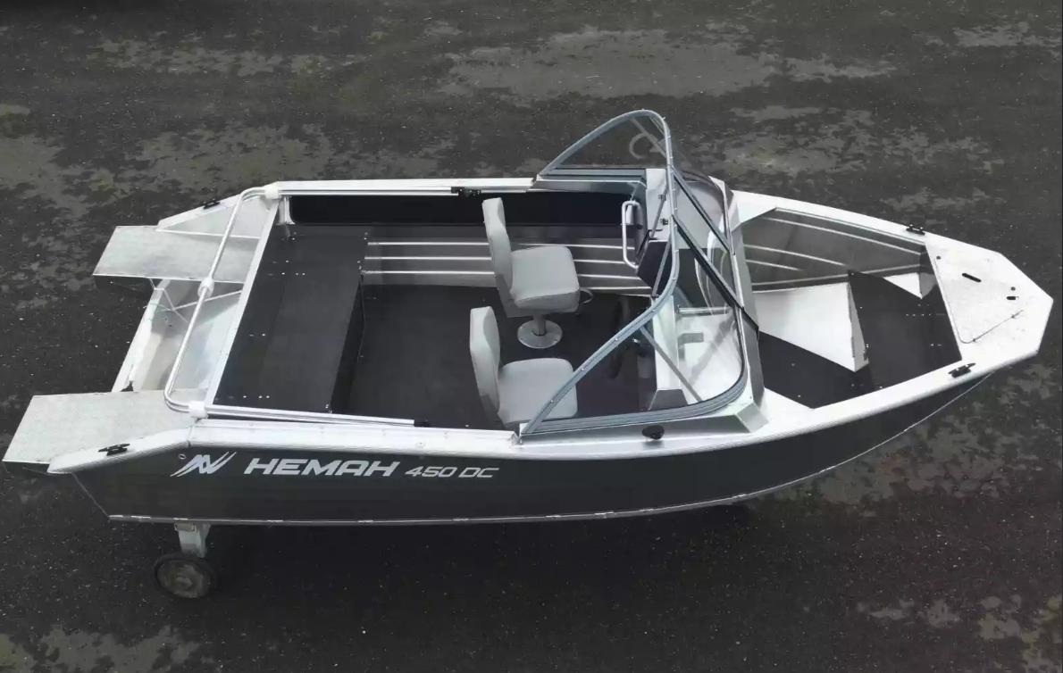 Алюминиевый катер Неман-450 DC NEW без покраски в Петрозаводске