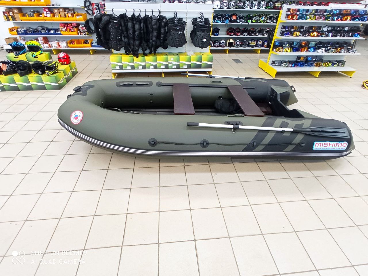 Лодка MISHIMO RIVER JET 410 под водомет в Петрозаводске