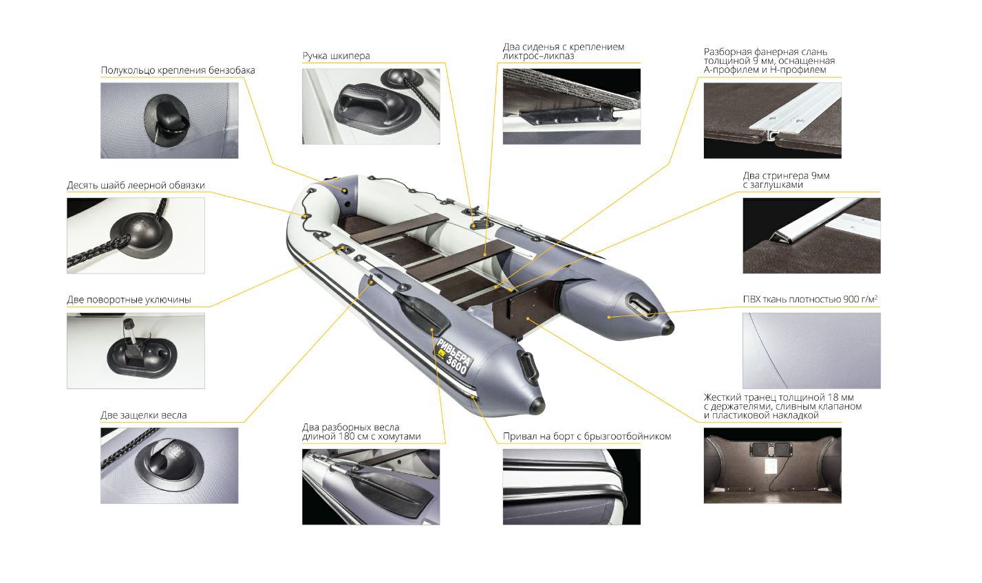 Лодка Ривьера Компакт 2900 СК в Петрозаводске