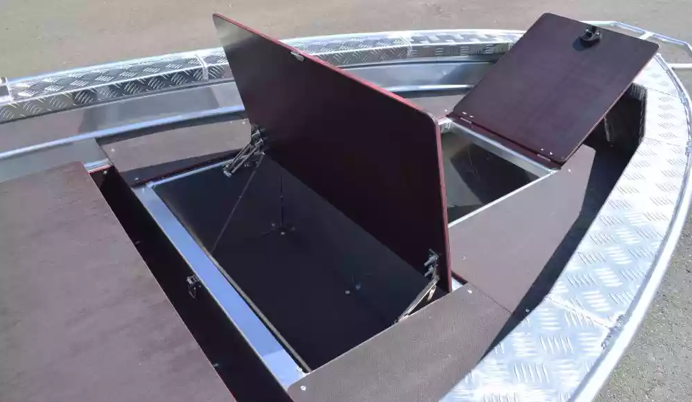 Алюминиевая лодка Wyatboat-390Р Fish в Петрозаводске