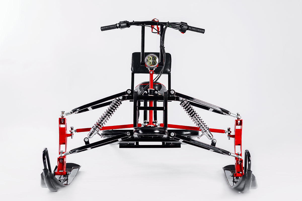 Лыжный модуль IKUDZO с подогревом ручек пластиковые лыжи в Петрозаводске