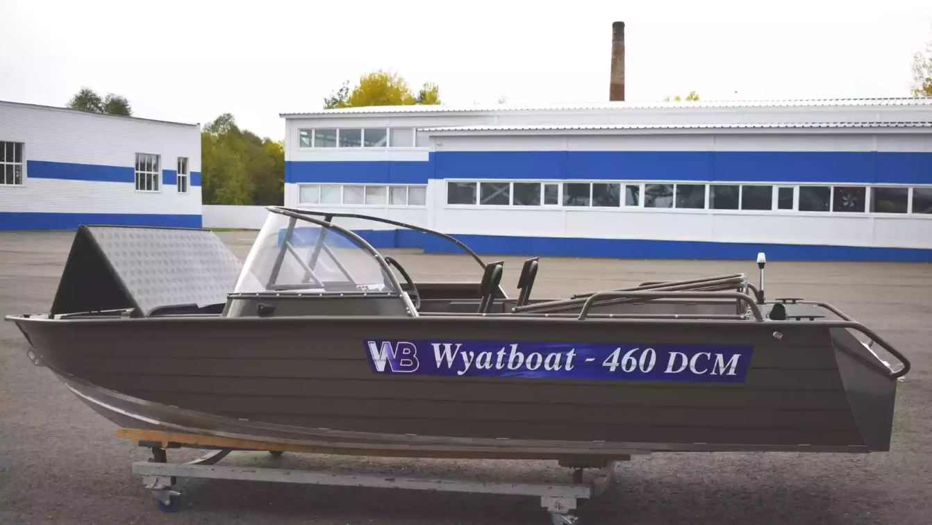 Алюминиевый катер Wyatboat-460 DCM в Петрозаводске