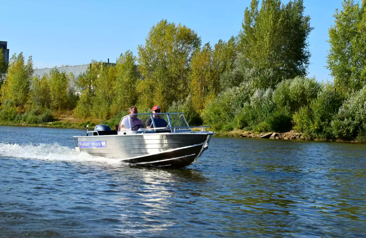 Алюминиевый катер Wyatboat-490 DCM в Петрозаводске