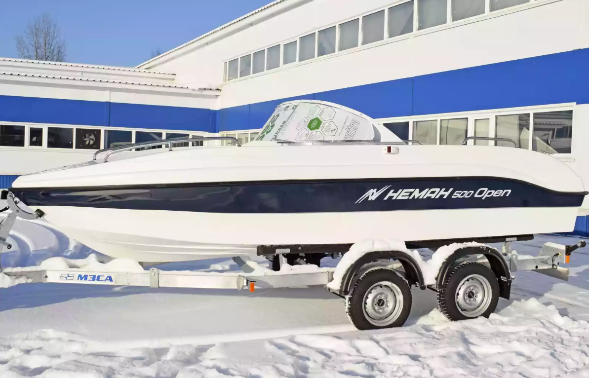Стеклопластиковый катер Neman-500 Open в Петрозаводске