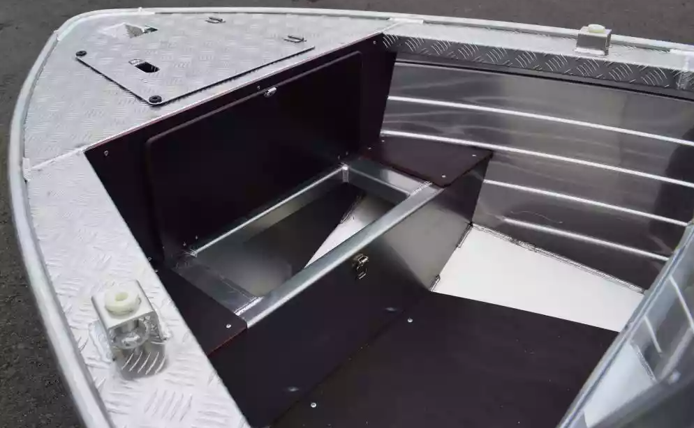 Алюминиевая лодка Wyatboat-390 DCM Увеличенный борт в Петрозаводске