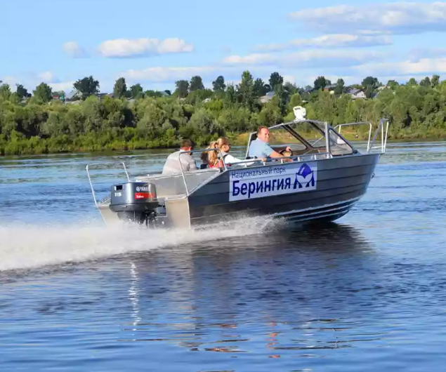 Алюминиевый катер Неман 550 в Петрозаводске