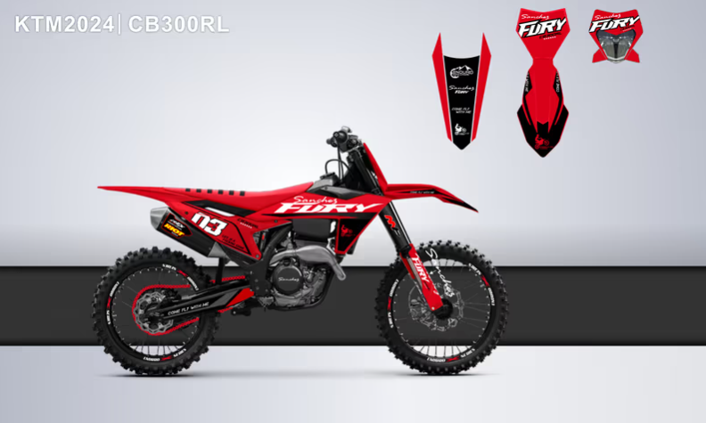 Кроссовый мотоцикл Sanchez Fury CB300RL в Петрозаводске