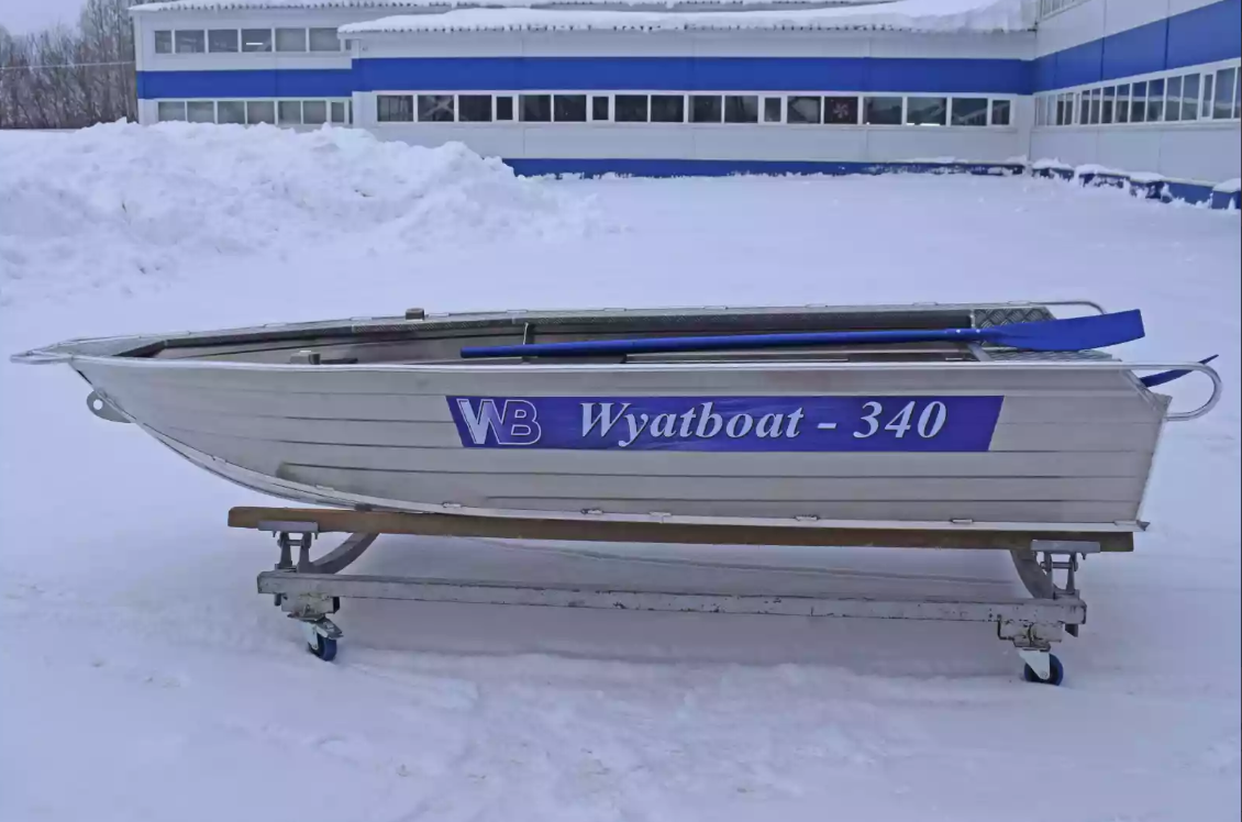 Алюминиевая лодка Wyatboat-340 Р в Петрозаводске