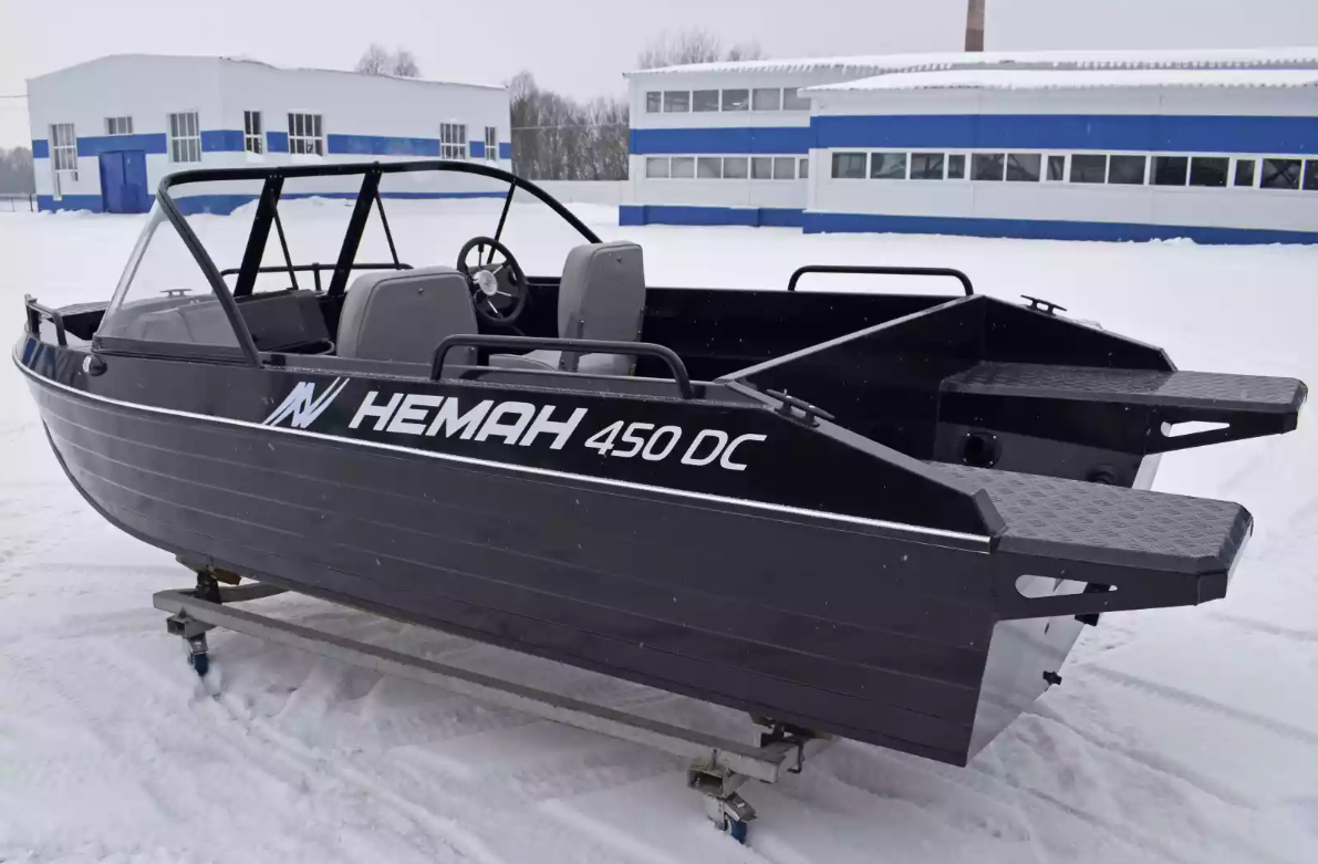 Алюминиевый катер Неман-450 DC в Петрозаводске