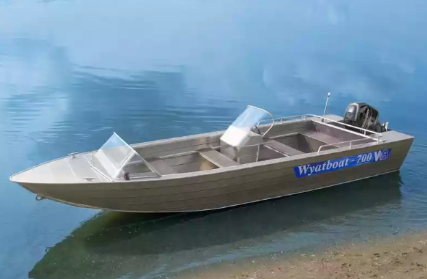 Алюминиевый катер Wyatboat-700 в Петрозаводске