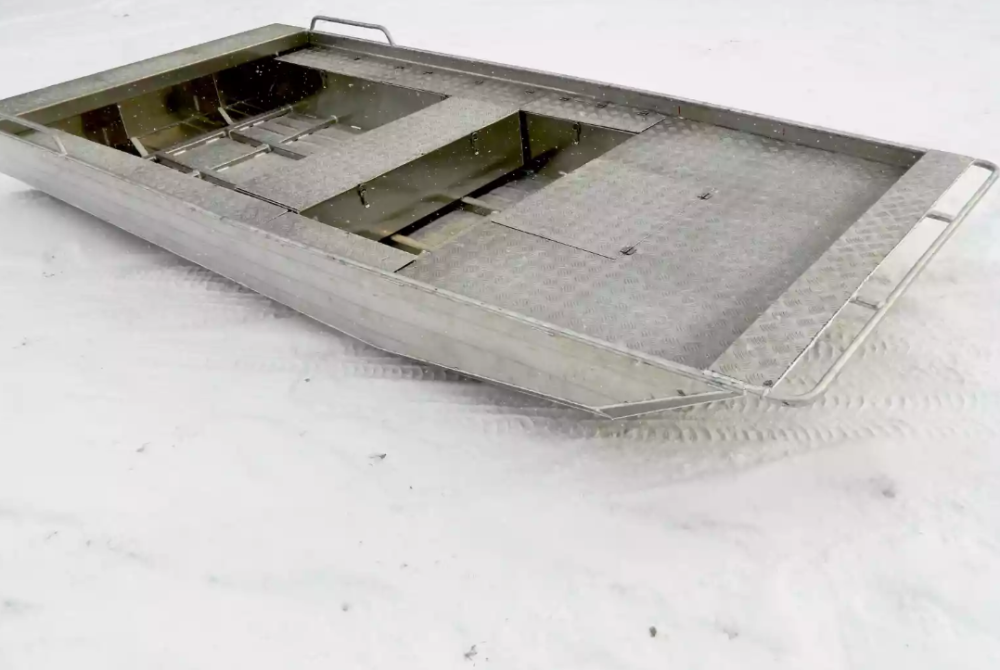 Алюминиевая лодка Wyatboat-390 Jonboat в Петрозаводске