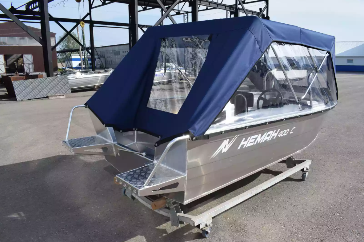 Алюминиевый катер Неман-400 С в Петрозаводске