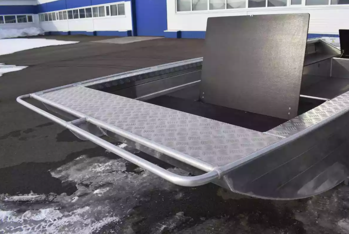 Алюминиевая лодка Wyatboat-490 Jonboat в Петрозаводске