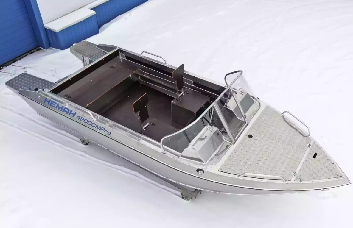 Алюминиевый катер Neman-480 DCM PRO в Петрозаводске