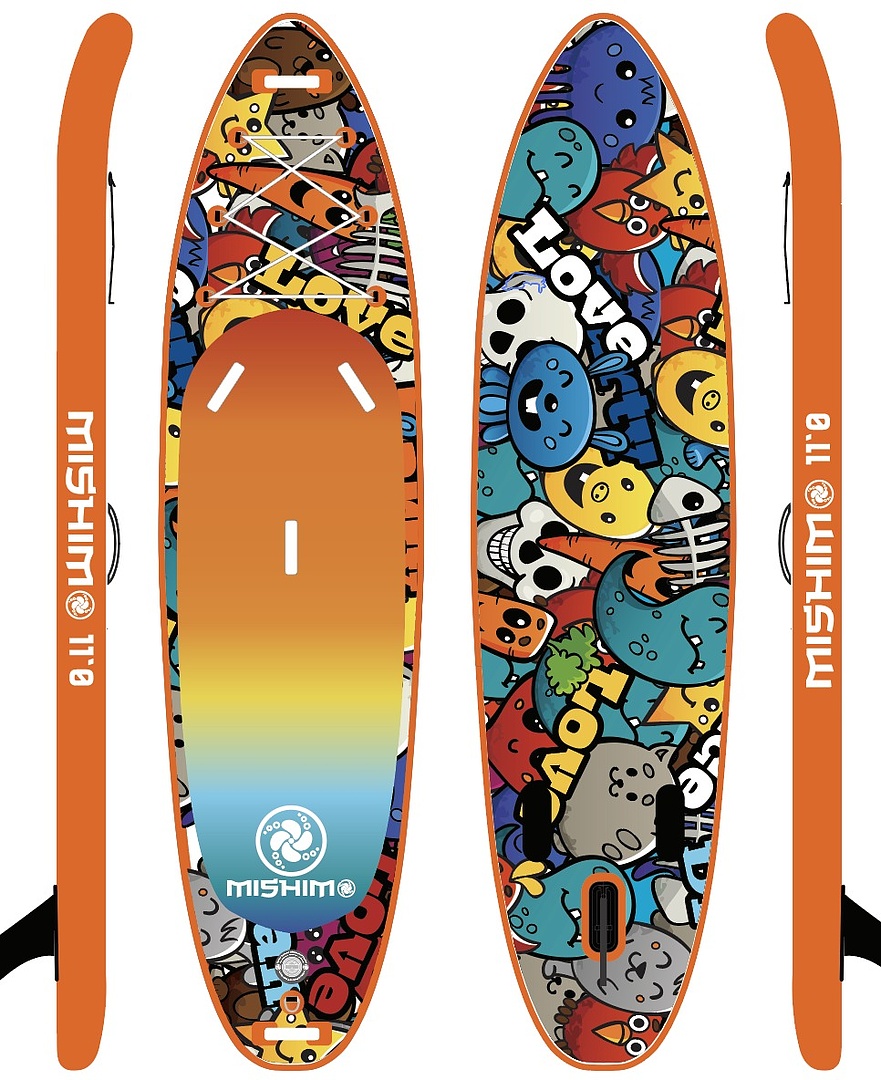 SUP (САП) Доска MISHIMO CRAZY-LINE 10.6’ (325см) в Петрозаводске