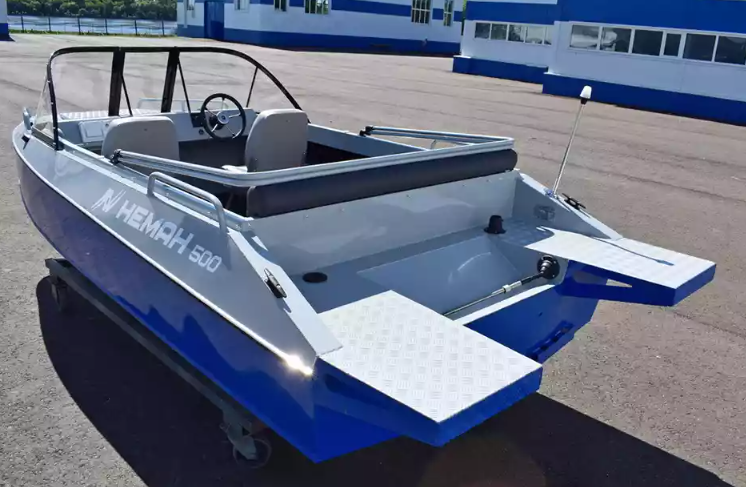 Алюминиевый катер Неман 500 в Петрозаводске