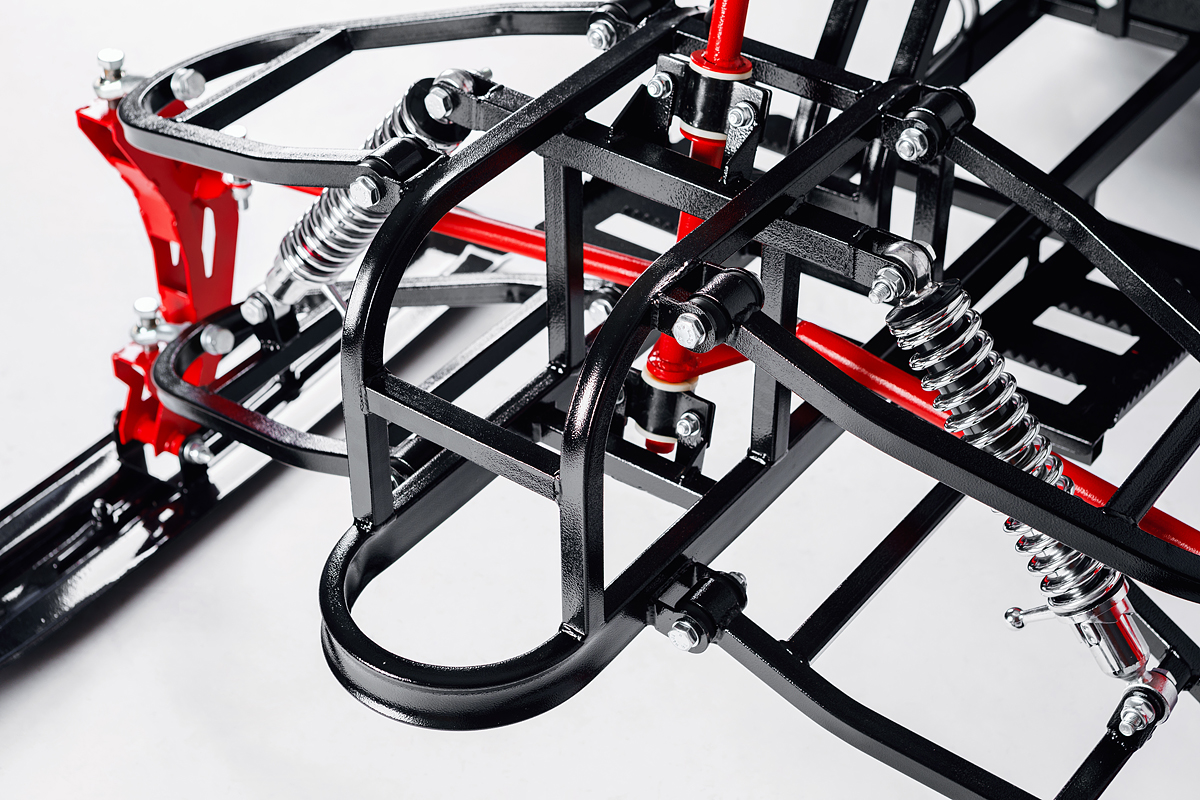 Лыжный модуль IKUDZO с подогревом ручек пластиковые лыжи в Петрозаводске