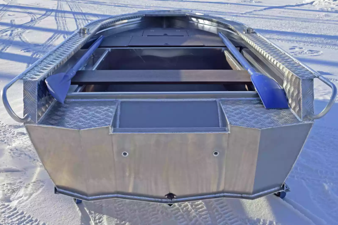 Алюминиевая лодка Wyatboat-370 Р FISH в Петрозаводске