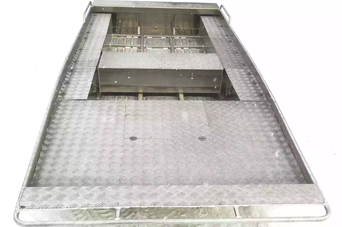 Алюминиевая лодка Wyatboat-390 Jonboat в Петрозаводске