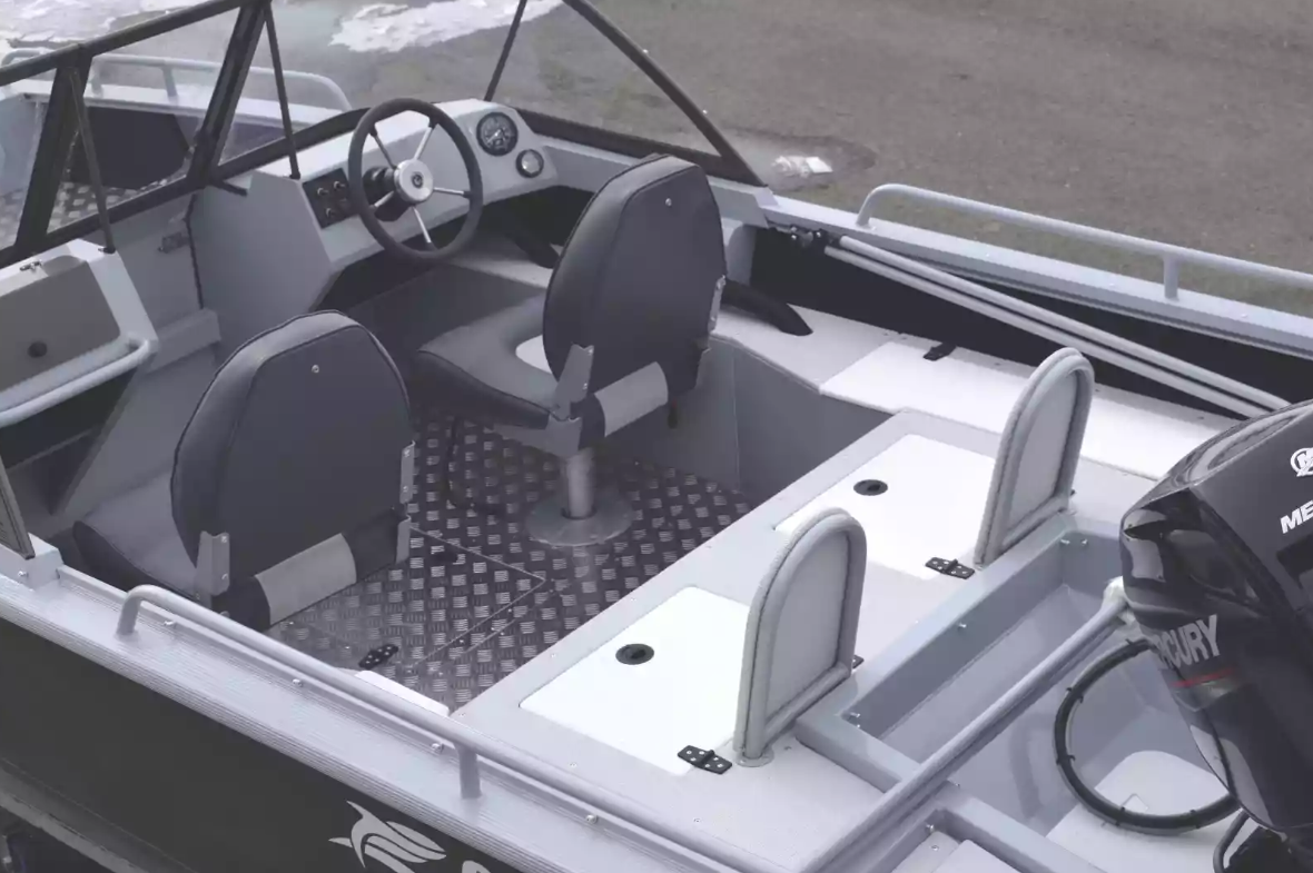 Алюминиевый катер Gold Fisher 480 DCM FISH в Петрозаводске