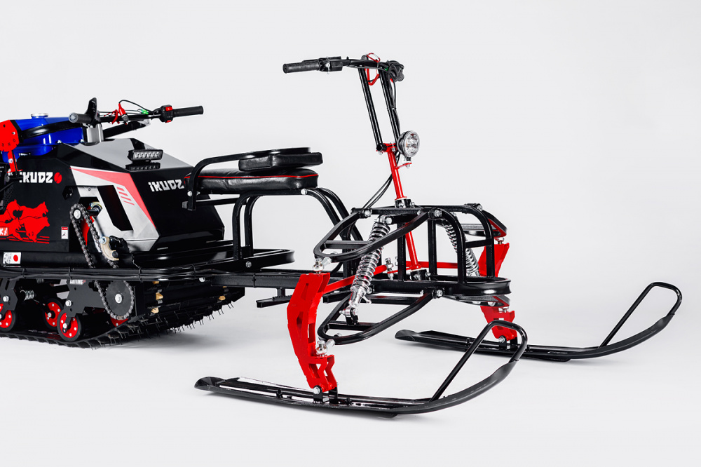 Лыжный модуль IKUDZO с подогревом ручек металлические лыжи в Петрозаводске