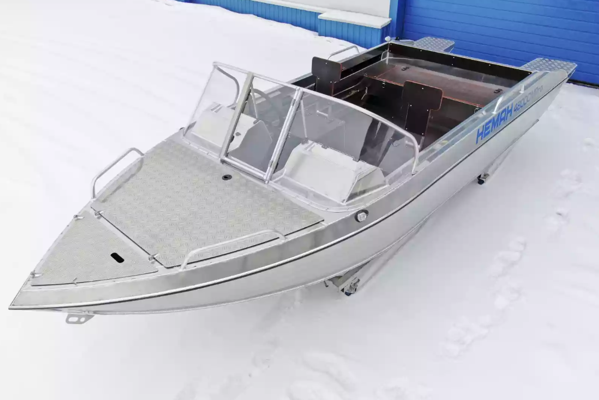 Алюминиевый катер Neman-480 DCM PRO в Петрозаводске