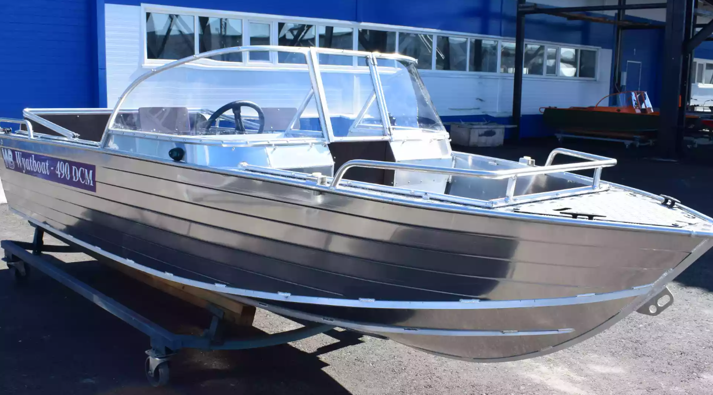 Алюминиевый катер Wyatboat-490 DCM в Петрозаводске