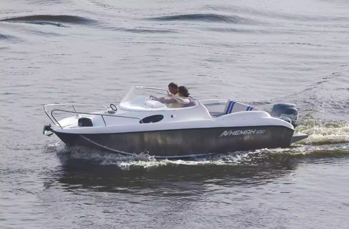 Комбинированный катер Neman-530 с каютой в Петрозаводске