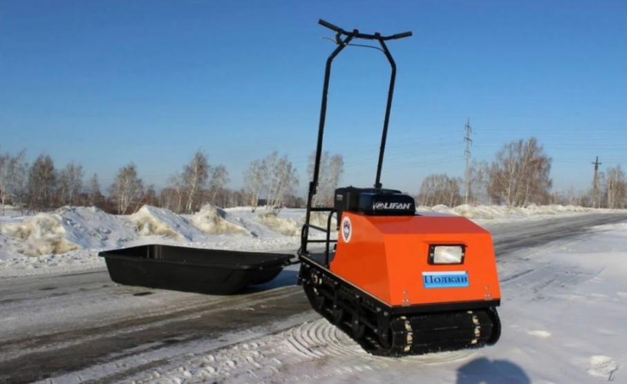 Мотобуксировщик Полкан мини 500К 15 л.с. в Петрозаводске