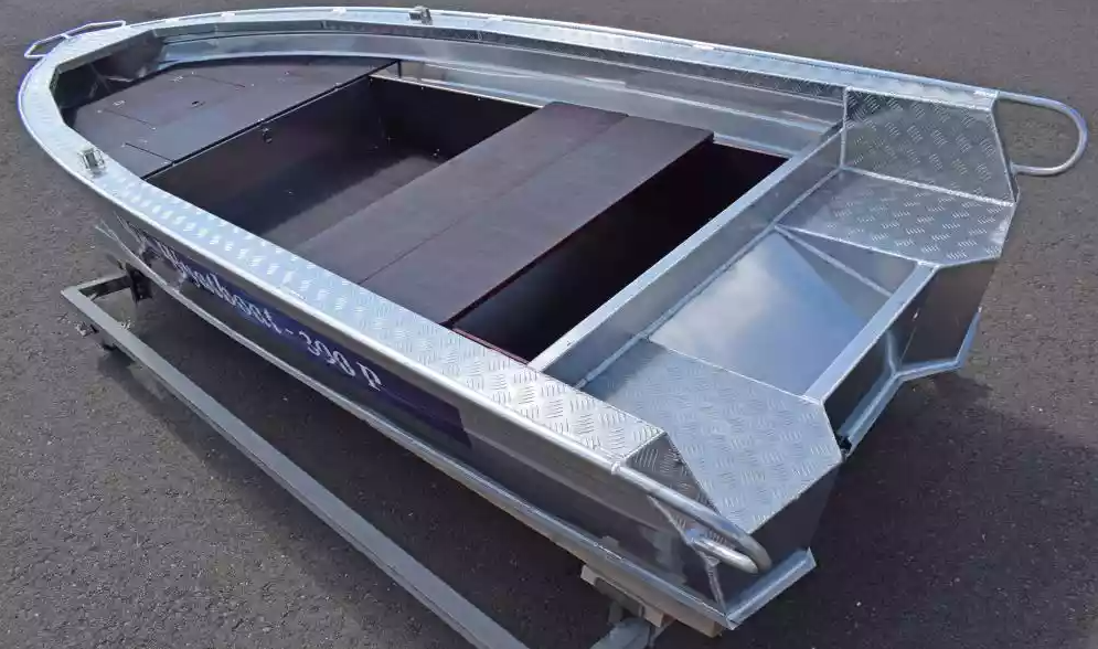 Алюминиевая лодка Wyatboat-390Р Fish в Петрозаводске