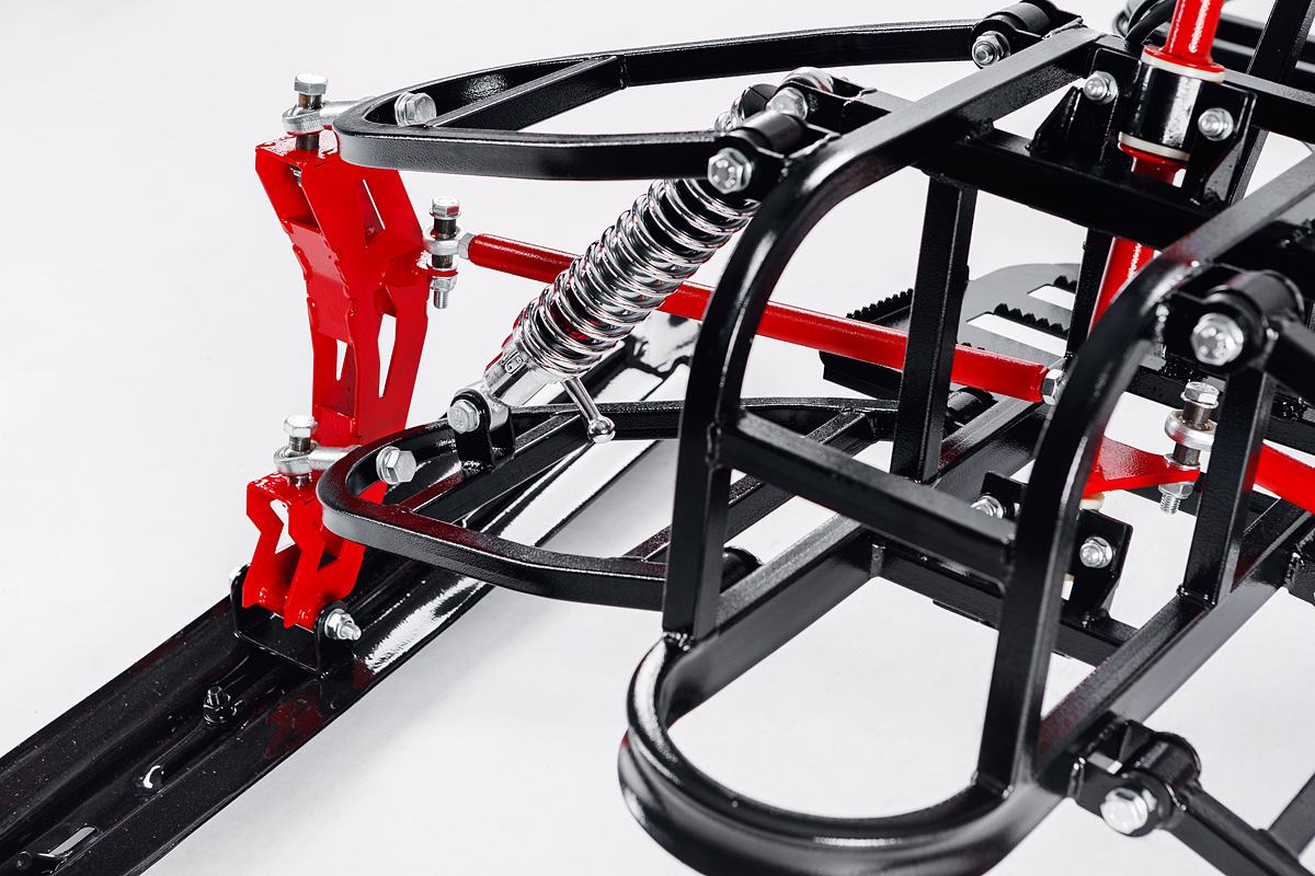 Лыжный модуль IKUDZO с подогревом ручек пластиковые лыжи в Петрозаводске