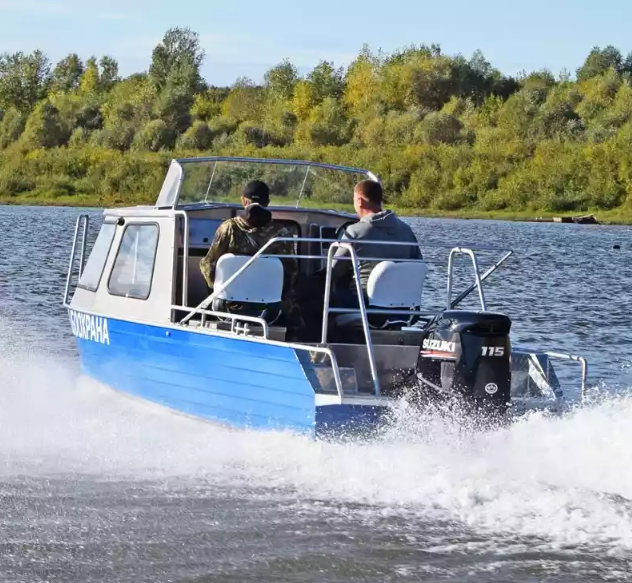 Алюминиевый катер Неман 550 с каютой в Петрозаводске