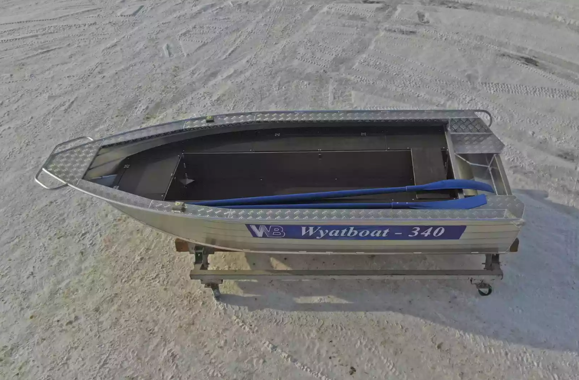 Алюминиевая лодка Wyatboat-340 РМ в Петрозаводске