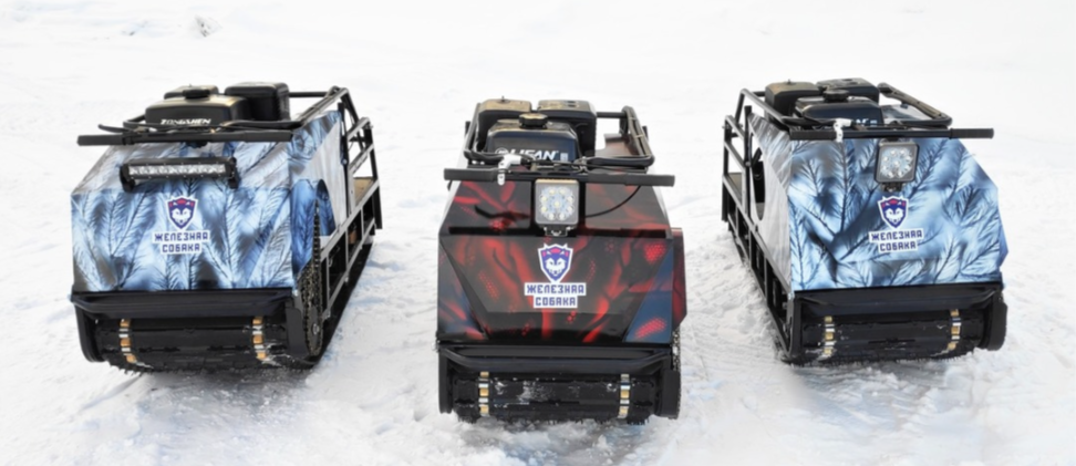 Мотобуксировщик Irondog (Железная собака) M500 15 Камуфляж Охотник в Петрозаводске