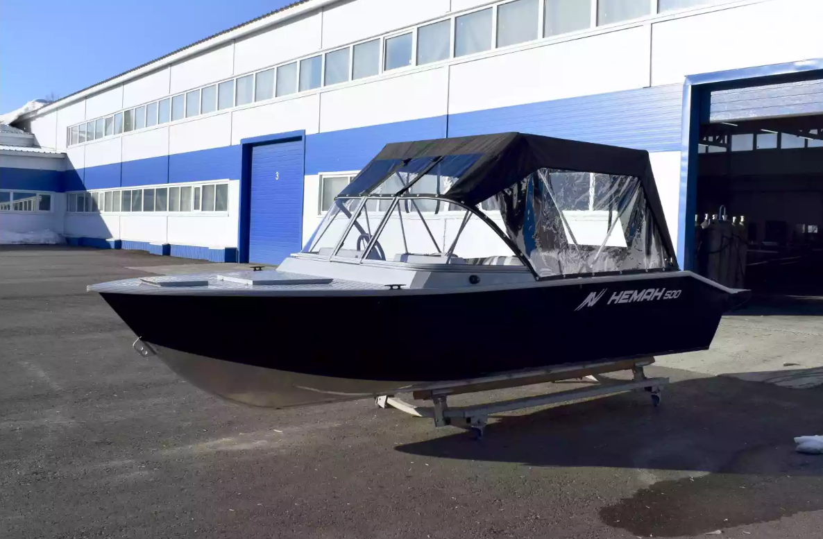 Алюминиевый катер Неман-500 Pro в Петрозаводске