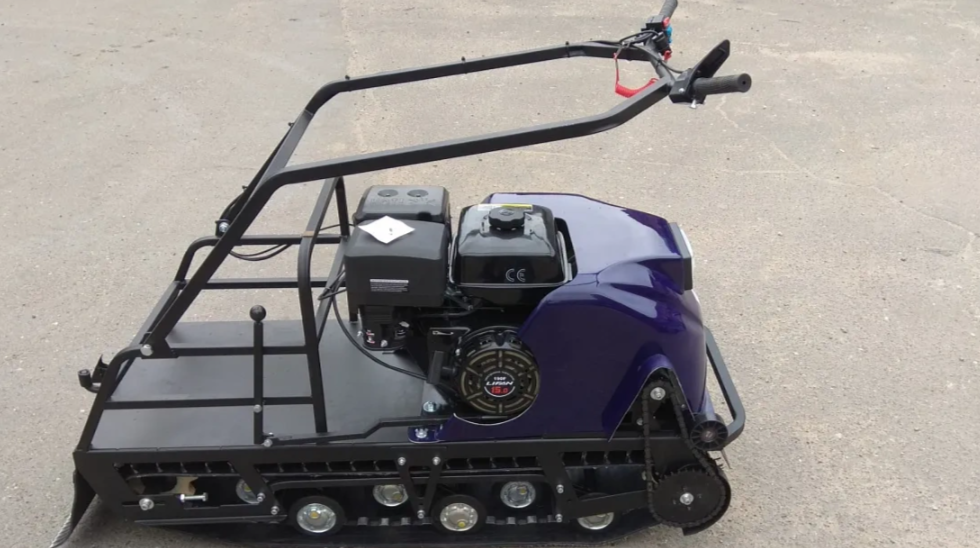 МОТОБУКСИРОВЩИК БУРЛАК-M2 LFK 9 л.с. (передний привод, катки) Б/У в Петрозаводске