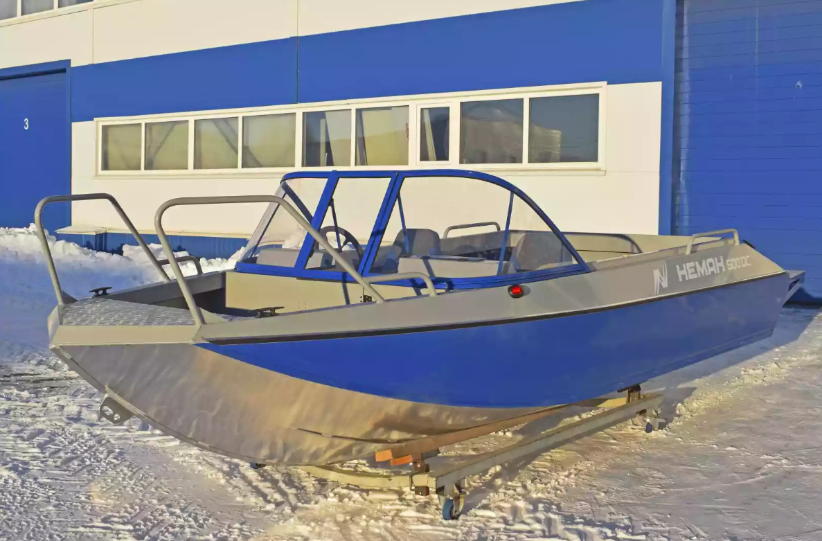 Алюминиевый катер Неман-500 DC в Петрозаводске
