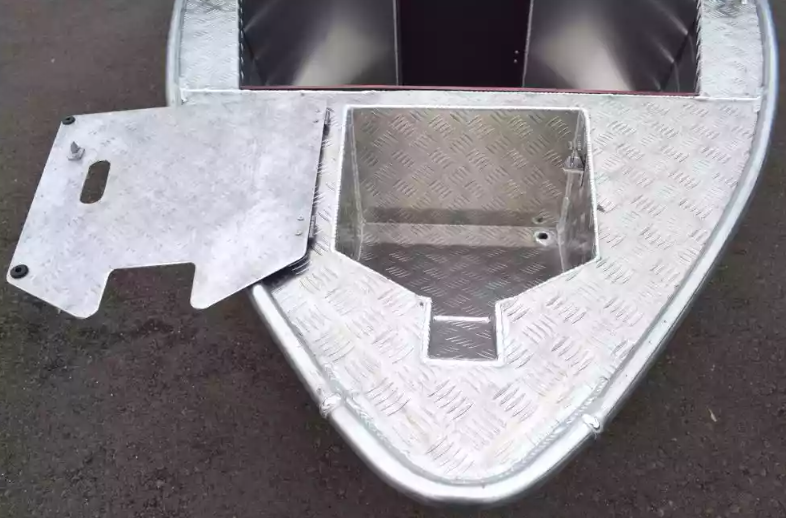 Алюминиевый катер Wyatboat-390 DCM Увеличенный борт в Петрозаводске