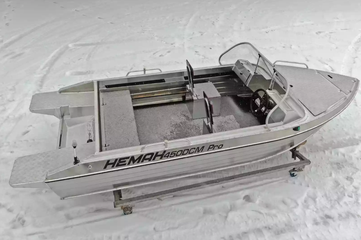 Алюминиевый катер Neman-450 DCM PRO в Петрозаводске