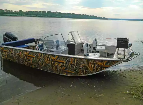 Алюминиевый катер Wyatboat-660 в Петрозаводске