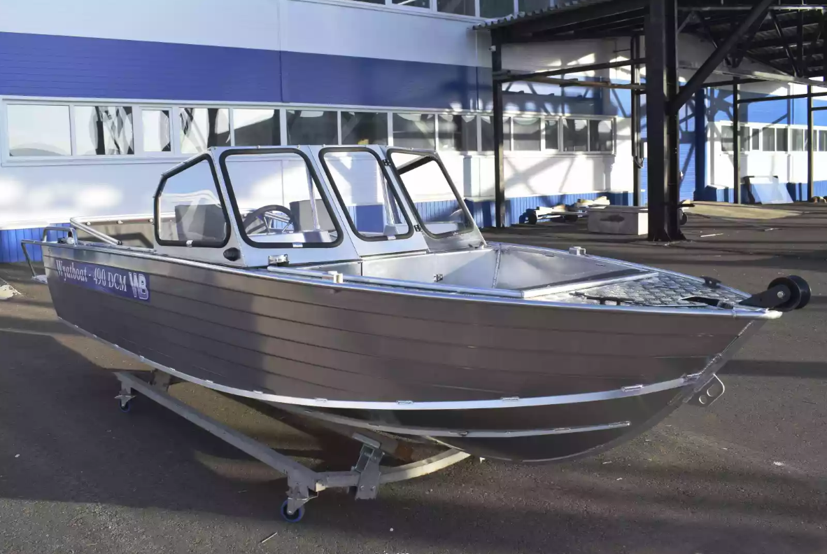 Алюминиевый катер Wyatboat-490 DCM Pro в Петрозаводске