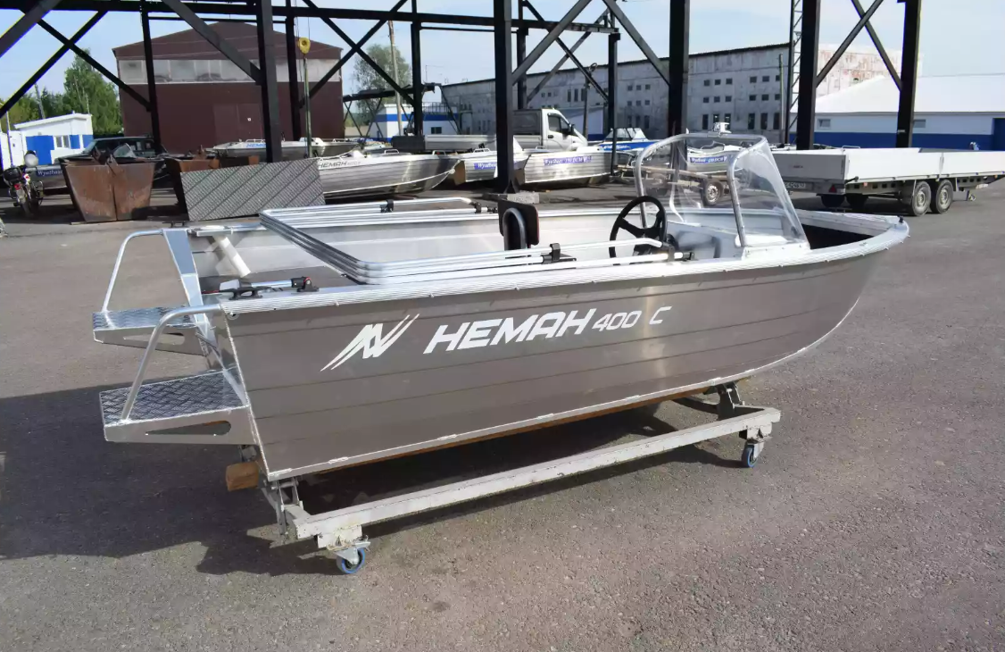 Алюминиевая лодка Неман-400 С в Петрозаводске