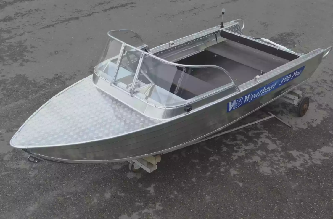 Алюминиевая лодка Wyatboat-390 Pro в Петрозаводске
